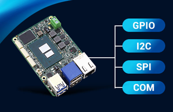 UP710S-GPIO-I2C-SPI-COM