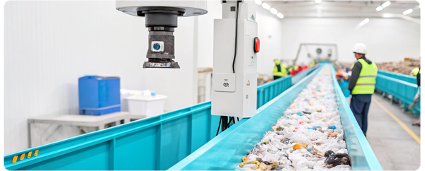 garabge sorting unit