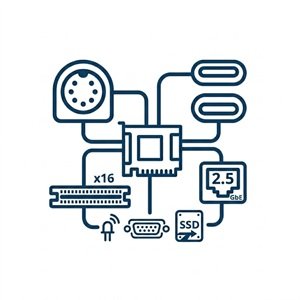 丰富的 I/O 接口