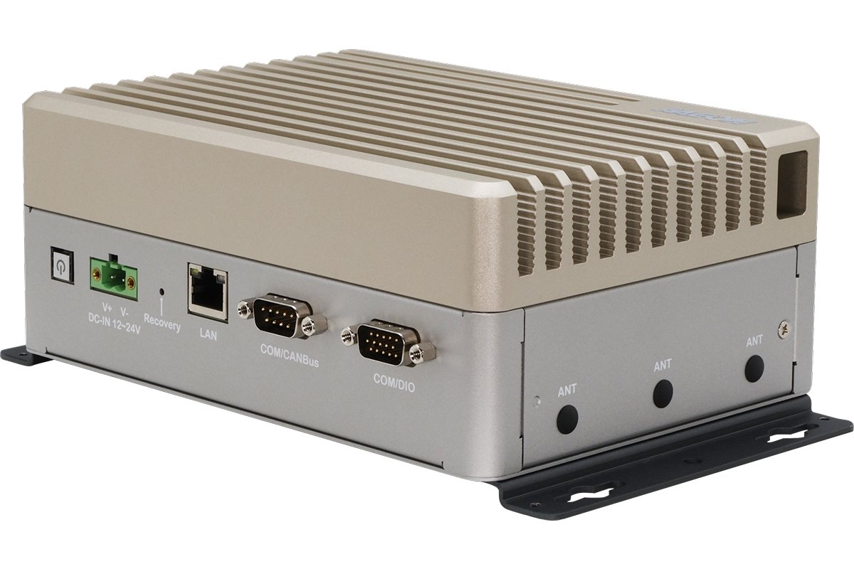 BOXER-8653AI-PLUS: AI@Edge Compact Fanless Embedded AI System with