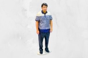 3D掃瞄人物呈真